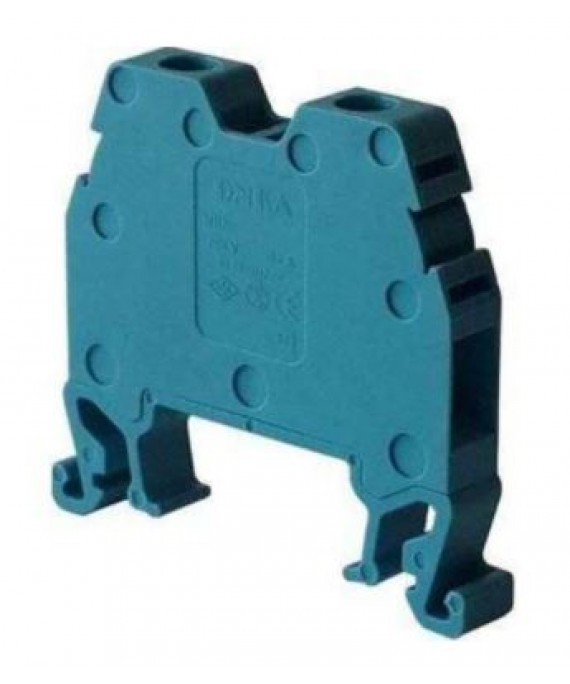 RAY KLEMENS MRK 4mm² VİDA BAĞLANTILI RAY KLEMENS MAVİ