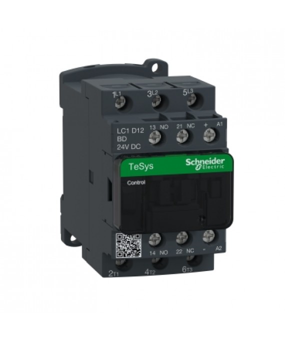 LC1D12BD 12A 24V AC KONTAKTÖR 1NO 1NC