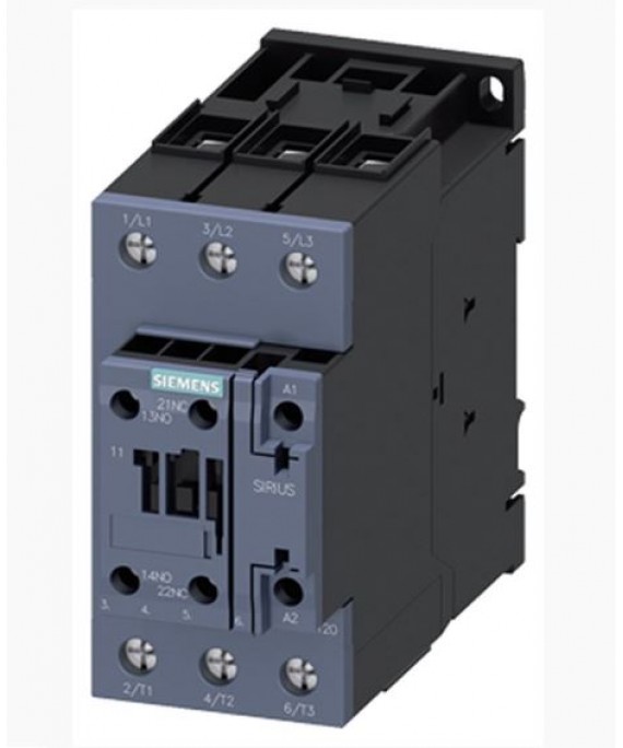 SİEMENS KONTAKTÖR 37KW 80A 1NO 1NC 3RT2038-1AP00
