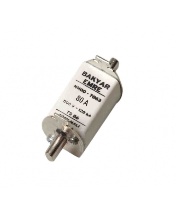 80A 00 BOY NH BUŞON Kofra 80 Amper Sigorta