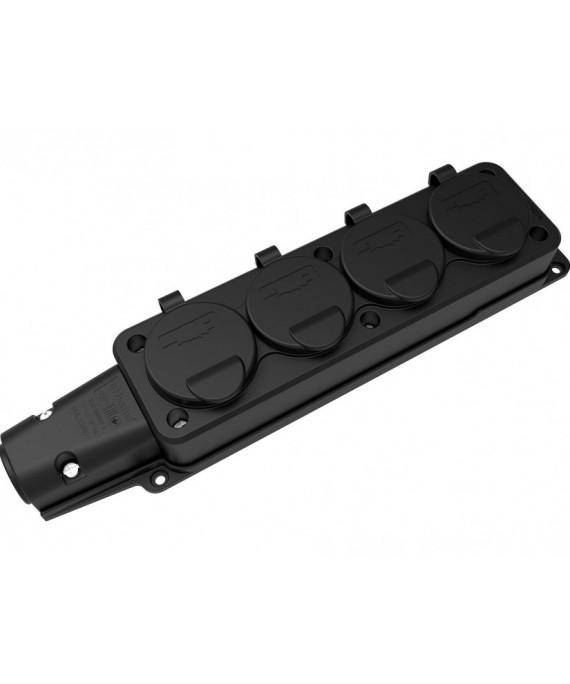 1/16 4 LÜ KAUÇUK GRUP PRİZ BK1-1402-3614 BEMİS