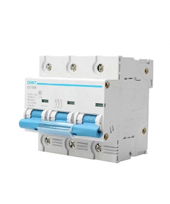 CHİNT - 158093 100A 3 KUTUP C TİPİ 10kA C3X100A OTOMATİK SİGORTA