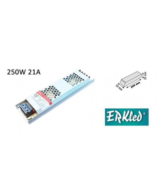 12V 250W 21A ULTRA SLİM DC TRAFO